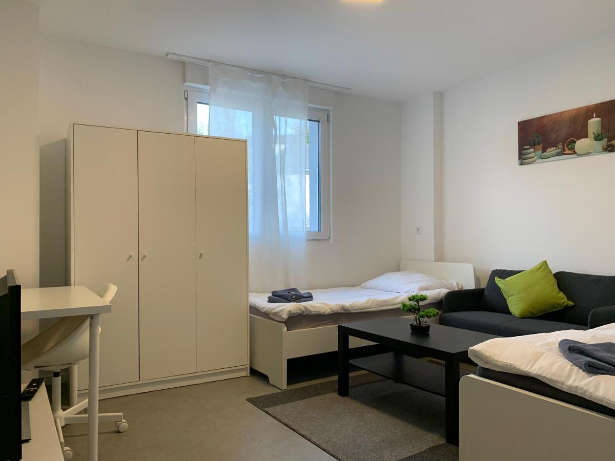 Cityapartment Platinum Mit Balkon Bzw,Terrasse 빌레펠트 외부 사진