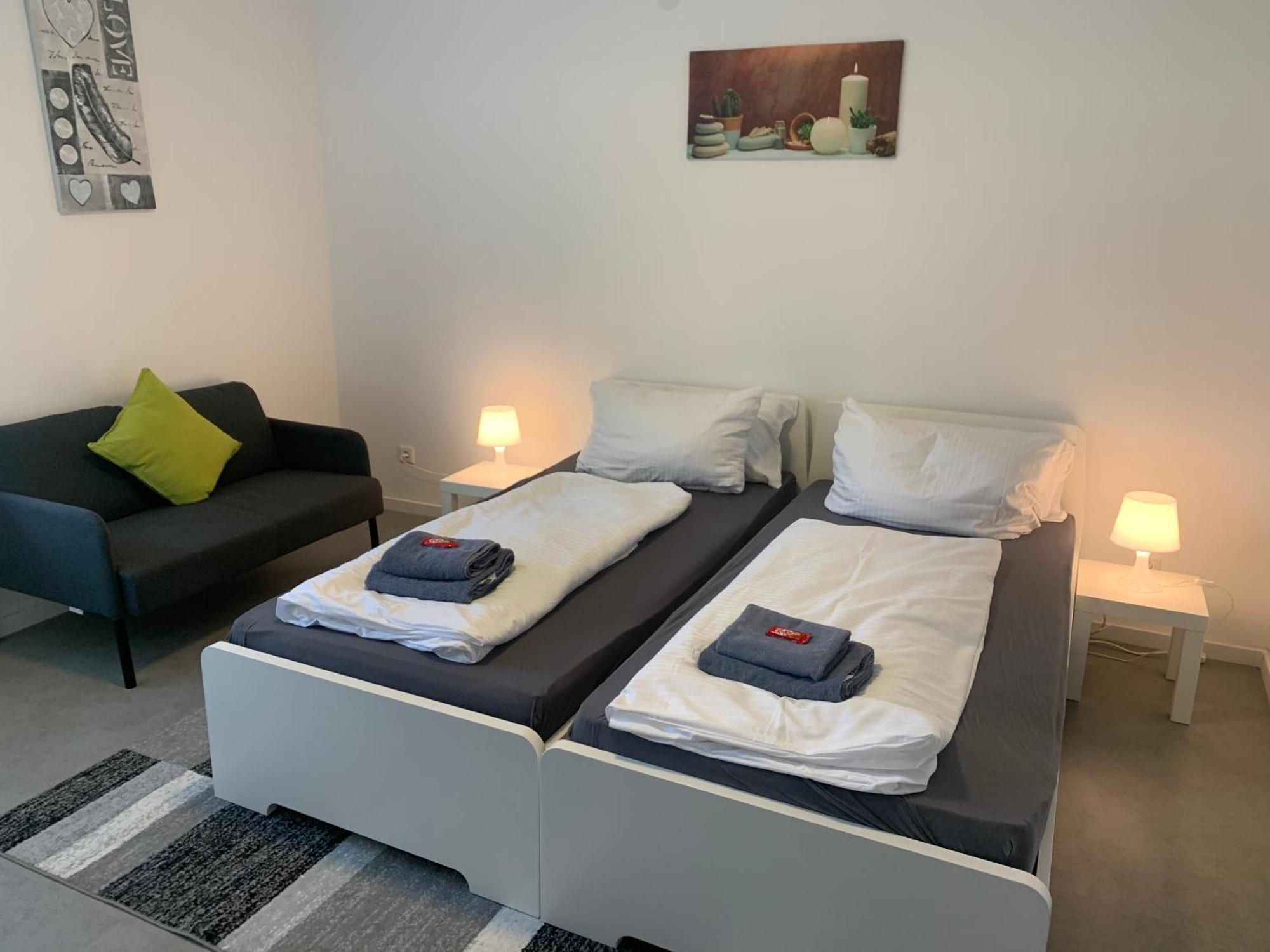 Cityapartment Platinum Mit Balkon Bzw,Terrasse 빌레펠트 외부 사진